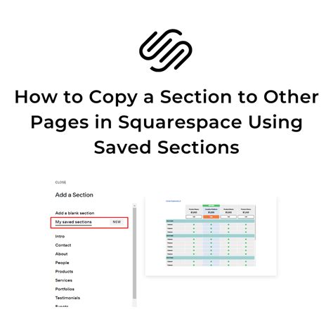 how to copy a page in squarespace.